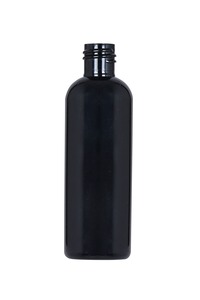 Botella de Plástico PET Negra Cilíndrica de la Mejor Calidad con Pulverizador, para Envasado de Productos Cosméticos y de Cuidado Personal, en Venta - Product Image 4