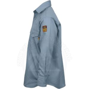 Nouveauté ZUNEZI INTERNATIONAL FR Chemises à carreaux légères pour soudeurs 6,5 oz 100% coton résistantes à la chaleur 300-500C - Product Image 2