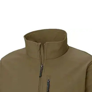 <b>Fleece</b> <b>Jacket</b> Formal Modern Sherpa Zip Front Stand Waterproof Windproof <b>Thick</b> Warm Outerwear OEM ODM Manufacturer Factory Direct - Product Image 2