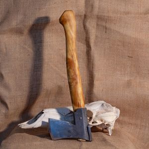 Felling Axe Forged Steel Head Wood Handle <b>Tree</b> Felling Tool - Product Image 2
