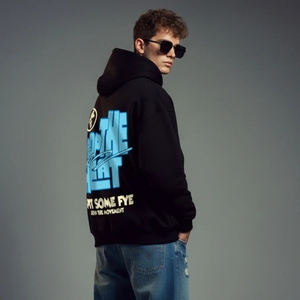 Sudaderas con Capucha Largas de Forro Polar Bordadas Personalizadas de Moda Otoño/Invierno Y2K, Sudaderas Holgadas Cómodas para Mujer - Product Image 4