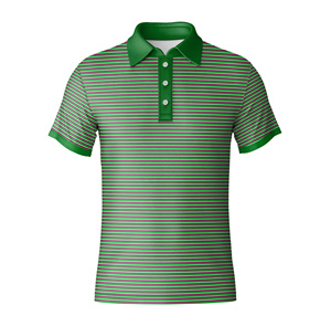 Polos de golf personalizados de alto rendimiento con sublimación completa y logotipo bordado, camisetas de golf para uniformes de equipo, venta directa de fábrica para clubes. - Product Image 6