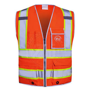 เสื้อกั๊กสะท้อนแสง LED คุณภาพสูง ANSI Class 1 กันน้ำ สำหรับใช้งานกลางแจ้ง เพิ่มความปลอดภัย มองเห็นได้ชัดเจน พร้อมโลโก้สั่งทำได้ ใช้งานได้หลากหลาย - Product Image 1