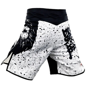 Training Boxing MMA Hot Solid Front Logo Custom Cotton Sublimated <b>Quick</b> <b>Dry</b> Wholesale MMA <b>Shorts</b> for <b>Men</b> - Product Image 2