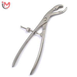 Pinzas de sujeción ósea manuales personalizadas de alta calidad con bloqueo rápido, 13 cm, de acero inoxidable, instrumentos quirúrgicos, servicios OEM - Product Image 4