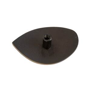 Manijas de latón con diseño de hoja para puertas, armarios, cajones y roperos, estilo vintage - Product Image 3