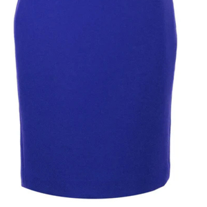 Jupe crayon en maille Ponte Jack and Jill bleu roi pour femme, ajustée, élégante, en tissu extensible, tenue de travail classique - Product Image 5