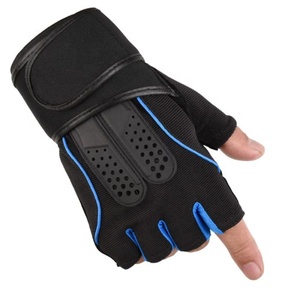 Haute qualité en cuir anti-dérapant respirant poignet Wrap sport Fitness entraînement salle de sport unisexe haltérophilie gants - Product Image 1