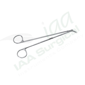 Ciseaux chirurgicaux en acier inoxydable Dietrich-Hegemann 16 cm, angle de 90 degrés, ensemble d'instruments certifié CE Classe I, chirurgie manuelle - Product Image 3