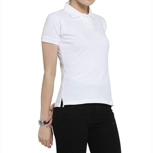 Camisetas tipo polo para mujer de textura suave, cómodas para el uso diario, de corte ajustado y estilo moderno. - Product Image 3