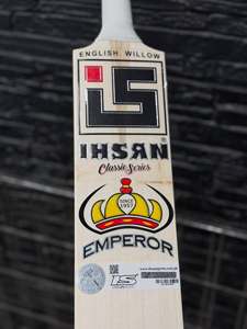 Bate de Críquet Ihsan Sports Serie Clásica Edición Emperador, Madera de Sauce Inglesa, para Mano Izquierda/Derecha, Ews0005, 40 mm de Grosor, con Funda de Bate de Regalo - Product Image 2