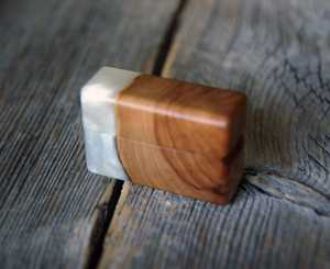 Caja de Joyería de Madera Personalizada, Diseño Clásico, Cierre Magnético, Forma Rectangular, para Ceremonia de Boda, Propuesta de Matrimonio, Ideas de Regalos Románticos - Product Image 2