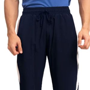 Pantalones Deportivos Azul Marino para Hombre, Pantalones de Chándal Casuales de Algodón, Cintura Elástica con Cordón, Pantalones Deportivos para Correr, Venta al Por Mayor - Product Image 2