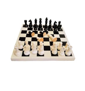 Custom Handmade Portable Animal-Themed Bone Inlay Chess <b>Set</b> <b>Square</b> Decorative Chess Board Luxury Game Pieces for Home Wedding - Product Image 1