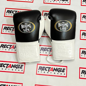 Guantes de Boxeo de Súper Calidad, Sin Boxeo No Hay Vida, Guantes de Entrenamiento con Cierre de Cordones Ajustable y Dedos Completos - Product Image 2