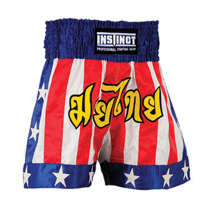 Shorts de MMA de Cintura Alta con Estampado Sublimado, Poliéster Elástico, Ropa de Entrenamiento y Combate para Muay Thai, Boxeo y Kickboxing - Product Image 1