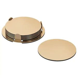 Ensemble de sous-verres rustiques en métal faits à la main, parfaits pour les salles à manger, les salons et l'accueil des invités avec confort - Product Image 2