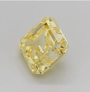 Diamante CVD Amarillo Intenso de 2.01ct VS2, Corte Asscher, Certificado IGI, Diamante Cultivado en Laboratorio para Joyería - Product Image 4