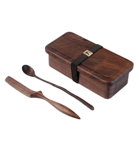 Best Design Wood Bento Box 3 Partition Board Oval Shape Wooden Bento Box From Best Exporter In India - Product Image 4