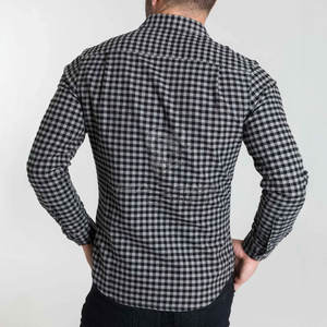 Chemise en flanelle à boutons de haute qualité, style décontracté, toucher doux, motif à carreaux, coupe décontractée - Product Image 3