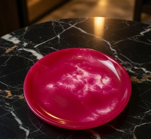 Wholesale Best Price High Quality Handmade Eco-Friendly Resin Bowl with <b>Salad</b> <b>Server</b> for Kitchen Hotel Restaurant Use - Product Image 4
