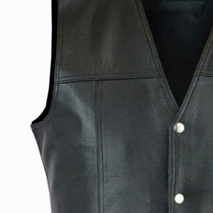 Nouveau Gilet de Course Moto Sans Manches pour Homme, Modèle 2026 Tendance, Respirant, Grande Taille, en Cuir Véritable, Imperméable et Coupe-Vent - Product Image 6