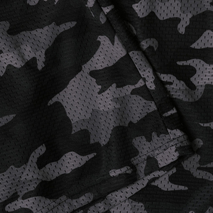 Shorts de basketball pour hommes personnalisés, imprimés par sublimation, 100 % polyester, avec ceinture élastique, poches, séchage rapide et respirant - Product Image 6