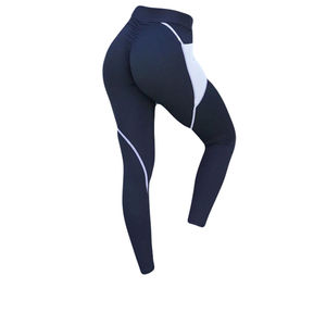 Pantalones de Yoga Largos de Cintura Alta para Mujer, Personalizados al por Mayor, de Spandex/Nylon Suave, Ecológicos, con Control de Abdomen - Product Image 1