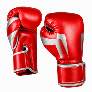 Guantes de Boxeo de Cuero PU de Alta Calidad con Cierre Antideslizante para Uso Adulto - Product Image 5