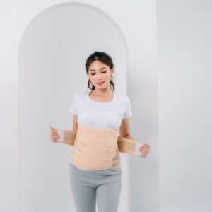 Excellente ceinture de récupération post-partum avec 4 attaches pour une meilleure posture et la restauration de la silhouette après l'accouchement - Product Image 3