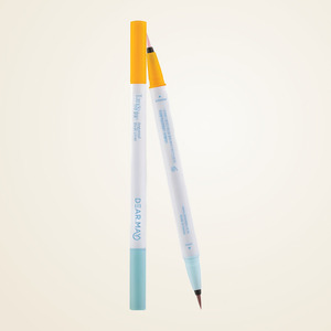 Eyeliner DEARMAY coréen K-Beauty Tangerine Aegyo-Sal Dual Liner, fabriqué en Corée, cosmétiques, maquillage, crayon pour les yeux, waterproof. - Product Image 5