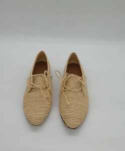 Mocassins marocains faits main en raphia pour hommes – Chaussures de mariage, chaussures artisanales en raphia, cadeau, chaussures naturelles haut de gamme, raphia fait main - Product Image 4