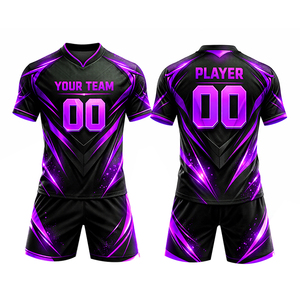 Comfortable Custom Design Men Sets Anti-Wrinkle Breathable Durable 100% Polyester Short Printed Quick-Drying Anti-Bacterial - Product Image 6