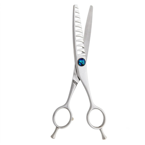 Ciseaux professionnels en acier inoxydable pour la texture des cheveux, ciseaux à effiler, outil de coiffure pour salon et barbier, vente en gros - Product Image 2