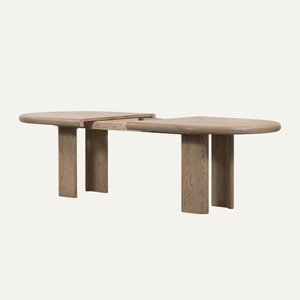 Mesa de Comedor Moderna de Madera de Teca Sólida, Mesa de Madera Minimalista para Comedor y Muebles de Hotel - Product Image 4