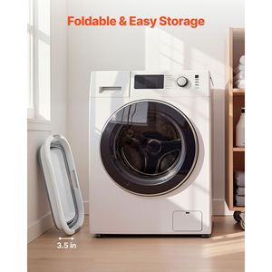 Pieghevole # # # # Portatile # # # # Vasca da Bagno Stabile per Cani # # # # Salvaspazio # # # # Stazione di Lavaggio e Toelettatura per Animali Domestici da Esterno - Product Image 5