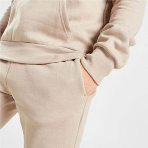 Survêtement à capuche pour homme, nouvelle mode, chaud pour l'hiver, grande taille, motif uni, logo personnalisable - Product Image 6