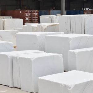 Bloques de mármol blanco cristalino puro de cantera de Vietnam para pisos de mármol y paneles de pared, precio al por mayor, suministro profesional. - Product Image 5