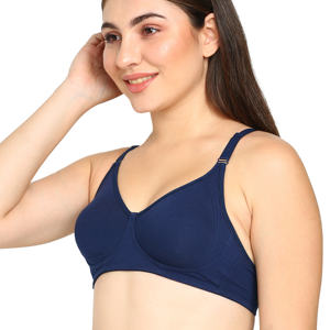 Soutien-gorge sans armatures pour femme, confortable, à maintien doux, couvrance intégrale, lingerie quotidienne, bretelles réglables, sans coutures - Product Image 2