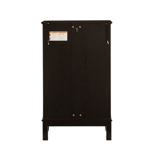 Vetrina Illuminata con Porte in Vetro Temperato e Pannello Posteriore a Specchio, Ripiani Regolabili per l'Organizzazione Domestica - Product Image 3