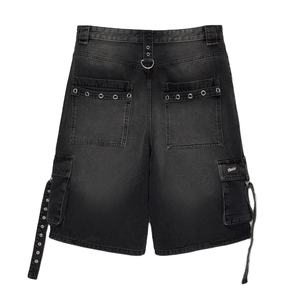 Pantalones cortos de mezclilla para hombre, modernos, informales, ligeros, estilo urbano, moda de verano - Product Image 2