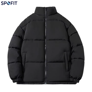 Ventes en gros de manteaux en duvet légers pour hommes, coupe ajustée, pour l'hiver, usage extérieur, avec fermeture éclair, respirants - Product Image 2