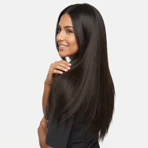 Extensiones de Cabello Humano 100% Remy, Textura Natural, Color Negro Natural, Personalizables - Product Image 3