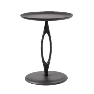 Creative Design Iron <b>Side</b> <b>Tables</b> <b>Round</b> Shape Black Coated <b>Side</b> <b>Table</b> for Home Living and Bedroom Furniture at Best Price - Product Image 5