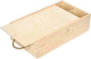 Vintage Wooden Wine Gift Packaging Case Metal Hardware Anniversary Birthday <b>Christmas</b> Holiday <b>Present</b> Collection - Product Image 5