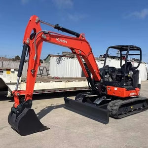 Excavadora Amarilla Usada de 3 Toneladas de Alta Eficiencia con Bajo Consumo de Combustible y Orugas Reforzadas para Proyectos Comerciales - Product Image 1