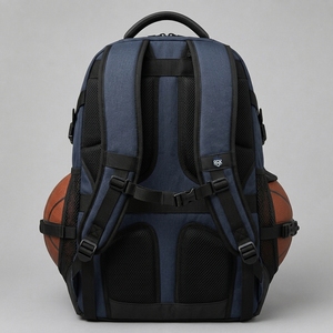 Bolsa de baloncesto al por mayor con construcción de calidad, gran espacio de almacenamiento, asas resistentes, cremalleras seguras y transporte cómodo - Product Image 2