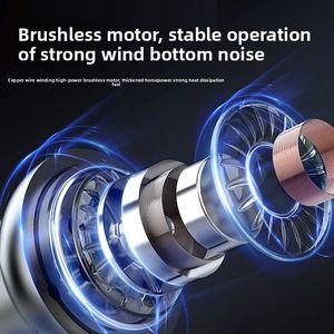 พัดลมมือถือแบบพกพาแบบชาร์จไฟได้ผ่าน USB น้ำหนักเบาแต่ทรงพลัง ปรับความเร็วได้ 3 ระดับสำหรับการเดินทางแคมป์ปิ้ง - Product Image 5