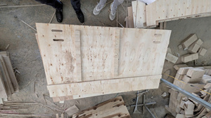 Durable LVL Plywood <b>Bunk</b> <b>Bed</b> Headboard Frame with Steel Support Strut Pine <b>Wooden</b> Industrial Design Home Furniture Components - Product Image 4