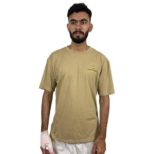 Camiseta de algodón 100% de calidad de marca para hombre, camisetas con cuello redondo y diseño a la moda, camisetas ajustadas de color liso, camisetas de manga corta para hombre - Product Image 4